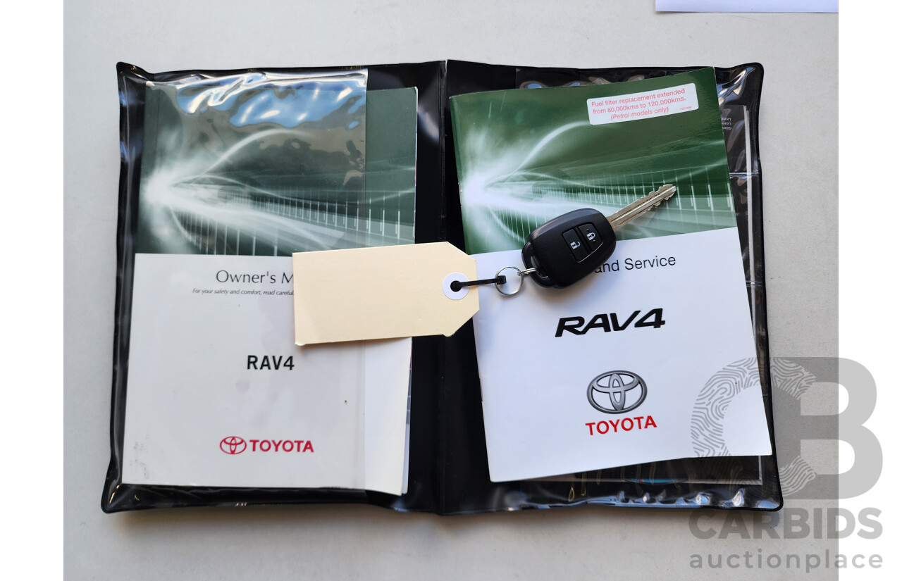 01/2016 Toyota Rav4 GX (2wd) ZSA42R 4d Wagon White 2.0L
