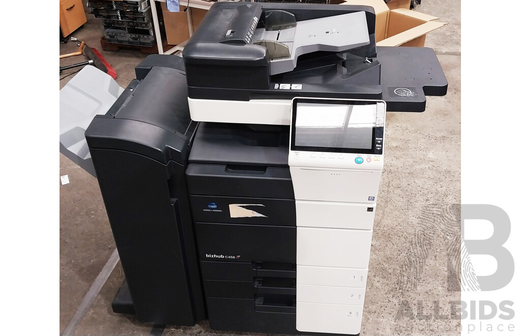 Konica Minolta bizhub C458 Colour Laser Multifunction Printer