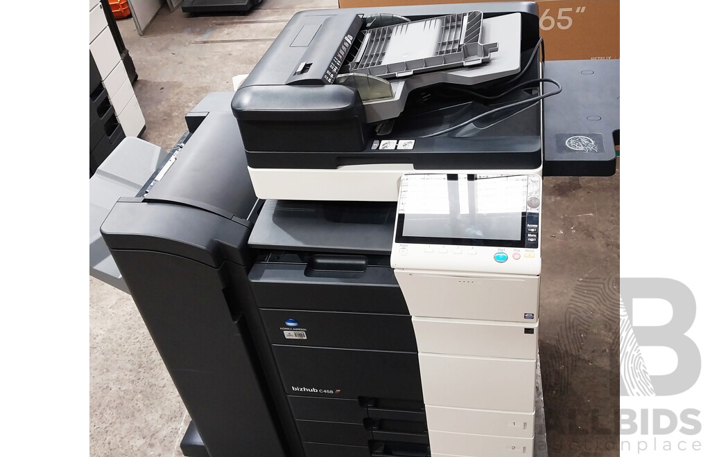 Konica Minolta bizhub C458 Colour Laser Multifunction Printer