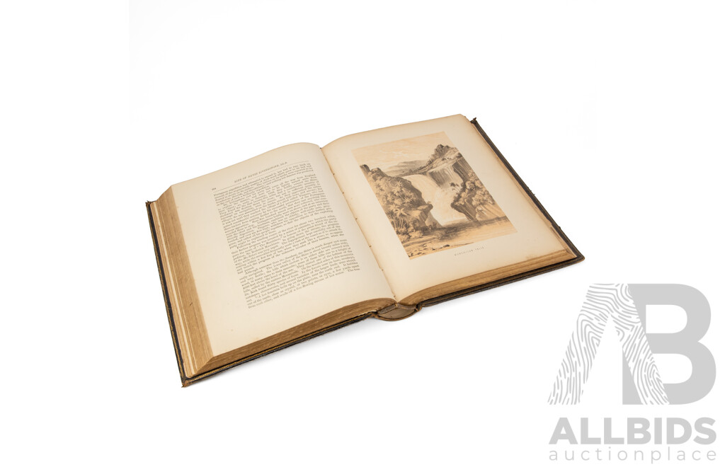The Life & Explorations of Dr. Livingstone - The Great Missionary Traveller, Antique Volume (c1870-1880), 31L x 24W x 6D cm