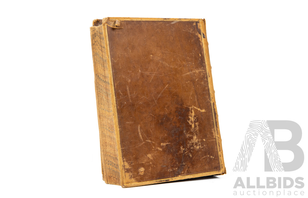 Antique Volume of Cook's Voyages, Compiled and Edited by John Barrow, Published by Adam & Charles Black (Edinburgh), 1865
