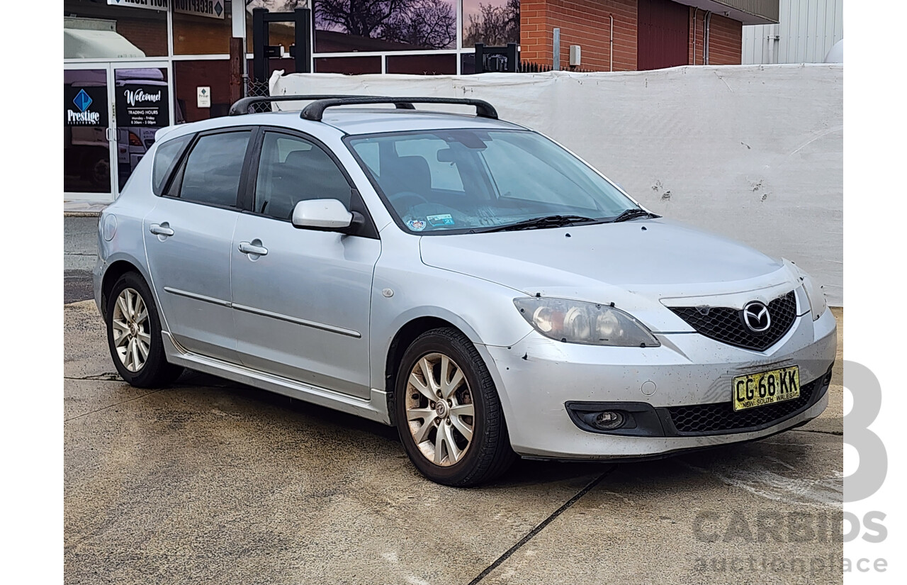 08/2007 Mazda Mazda3 MAXX Sport BK MY06 UPGRADE 5d Hatchback Silver 2.0L