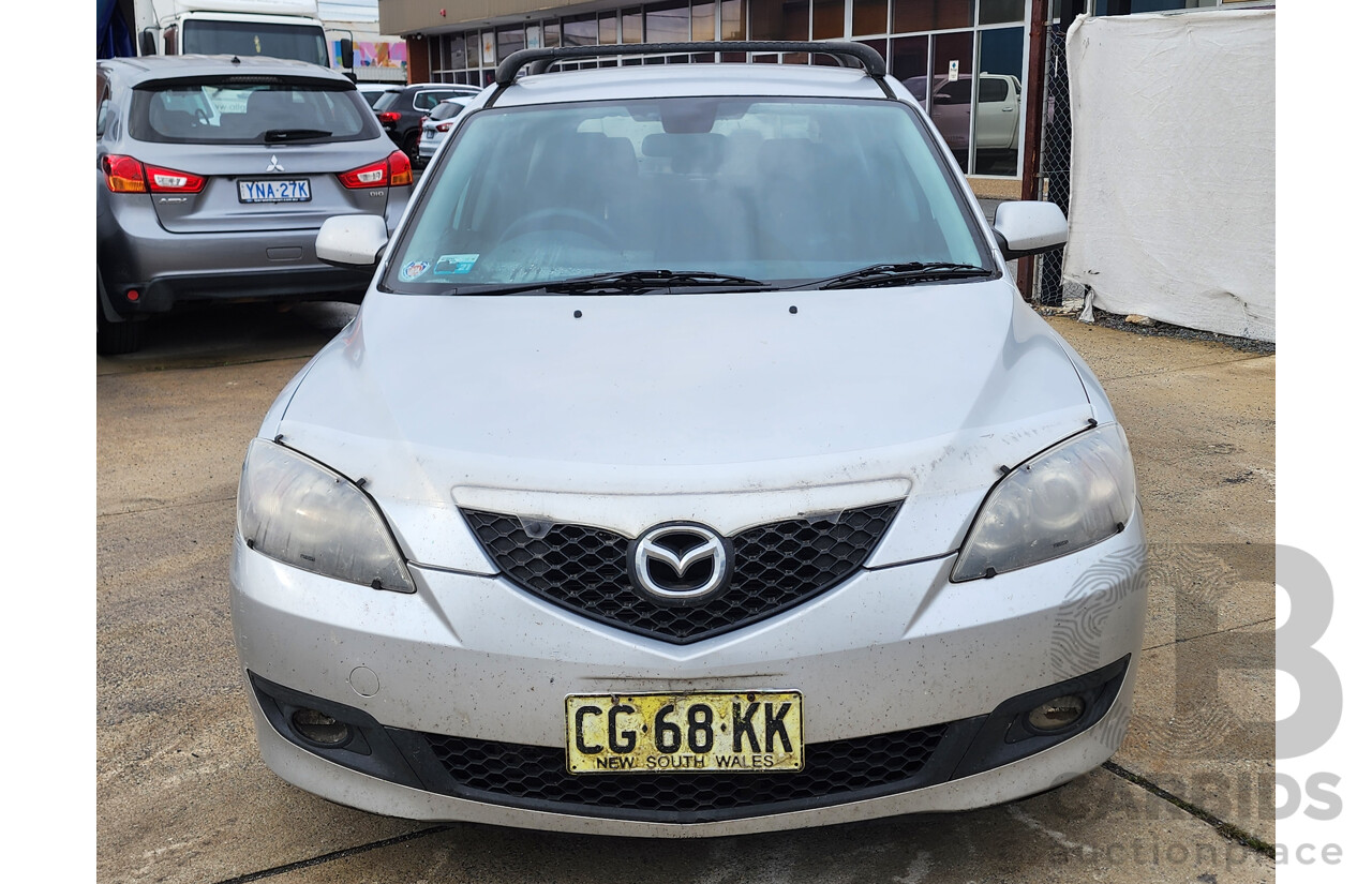 08/2007 Mazda Mazda3 MAXX Sport BK MY06 UPGRADE 5d Hatchback Silver 2.0L