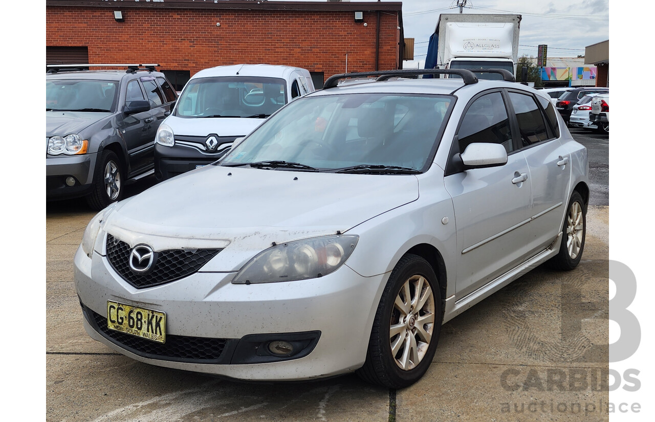 08/2007 Mazda Mazda3 MAXX Sport BK MY06 UPGRADE 5d Hatchback Silver 2.0L