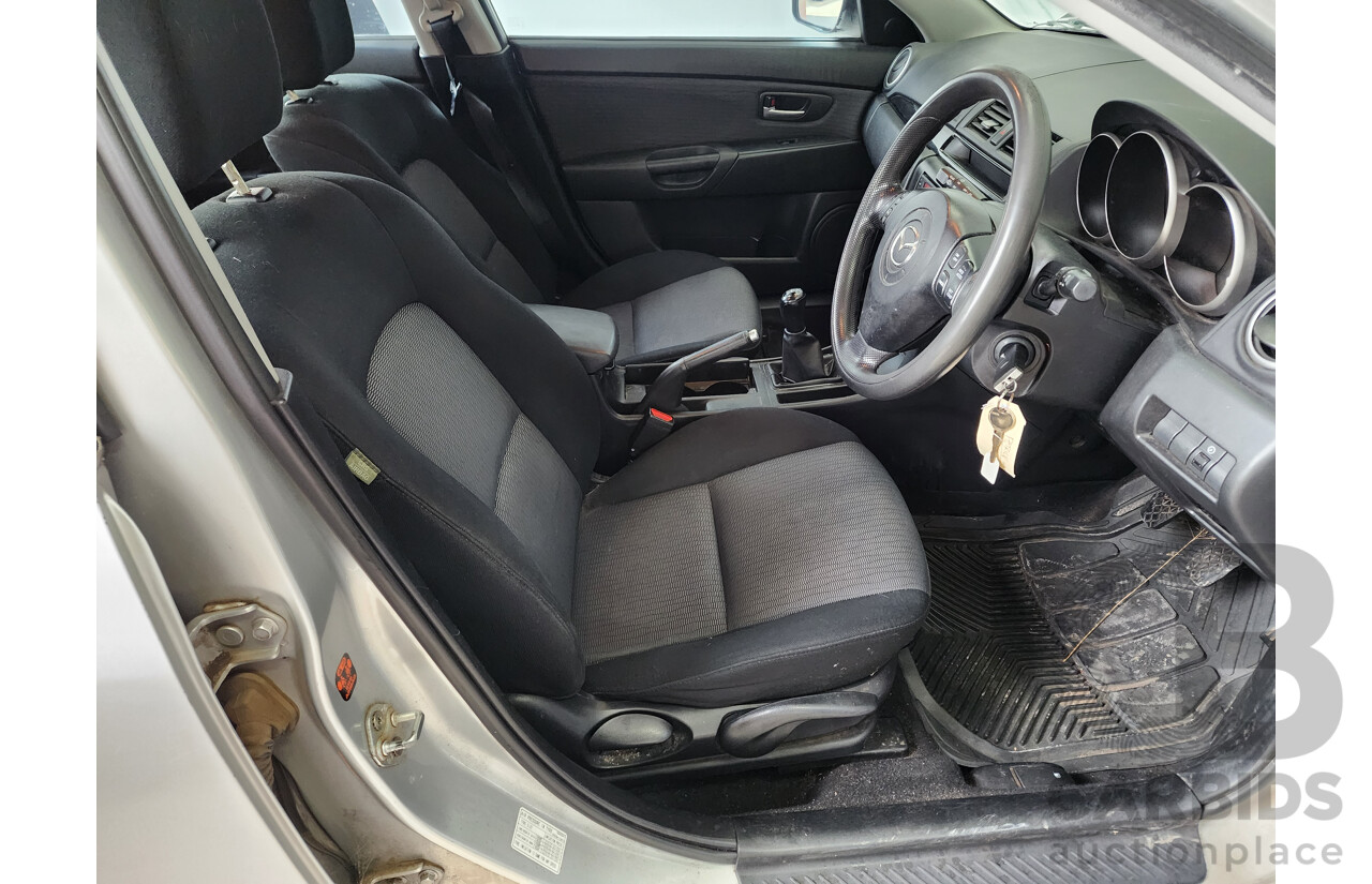 08/2007 Mazda Mazda3 MAXX Sport BK MY06 UPGRADE 5d Hatchback Silver 2.0L