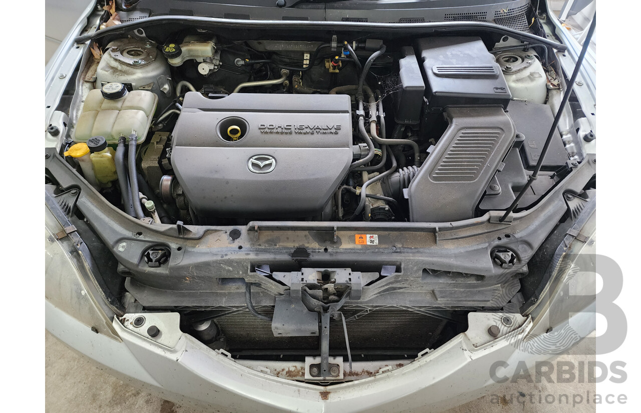 08/2007 Mazda Mazda3 MAXX Sport BK MY06 UPGRADE 5d Hatchback Silver 2.0L