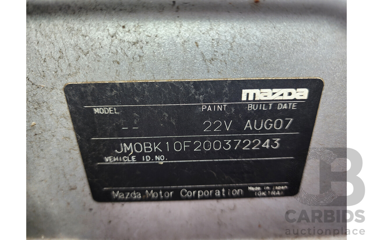 08/2007 Mazda Mazda3 MAXX Sport BK MY06 UPGRADE 5d Hatchback Silver 2.0L