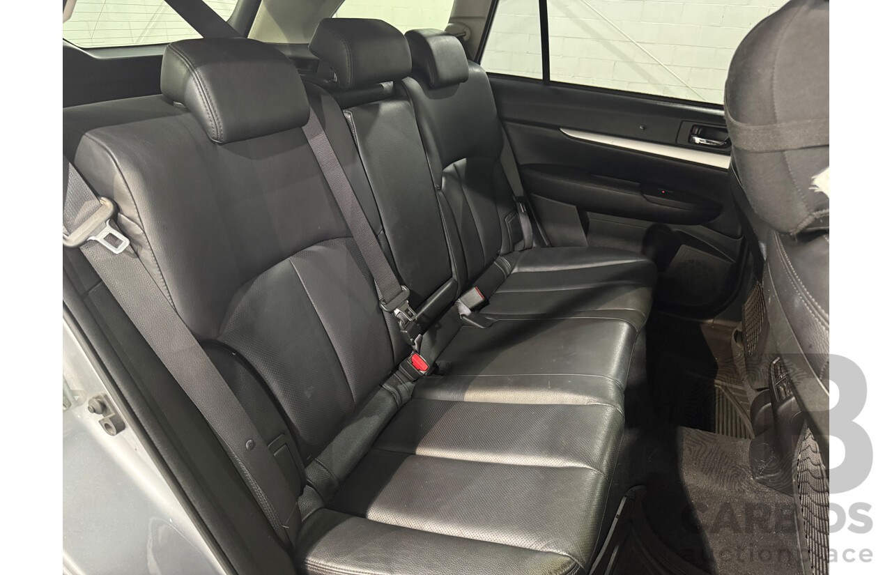 11/2013 Subaru Outback 2.5i MY13 4d Wagon Silver 2.5L