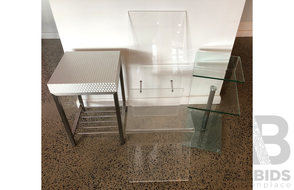 Comtemporary Side Tables Lot of 5