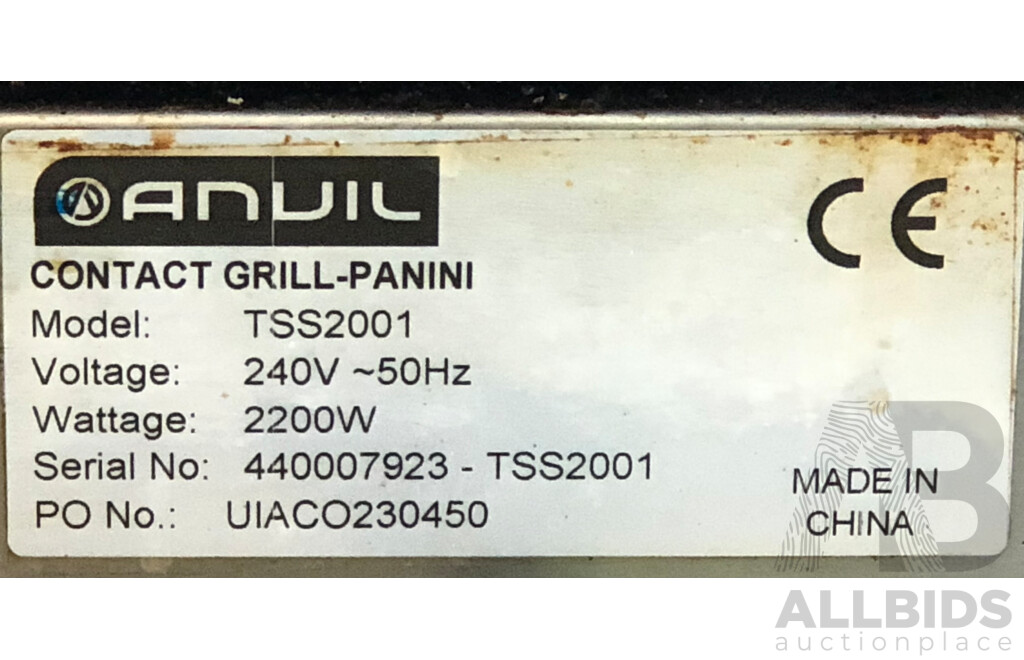 Anvil Contact Grill