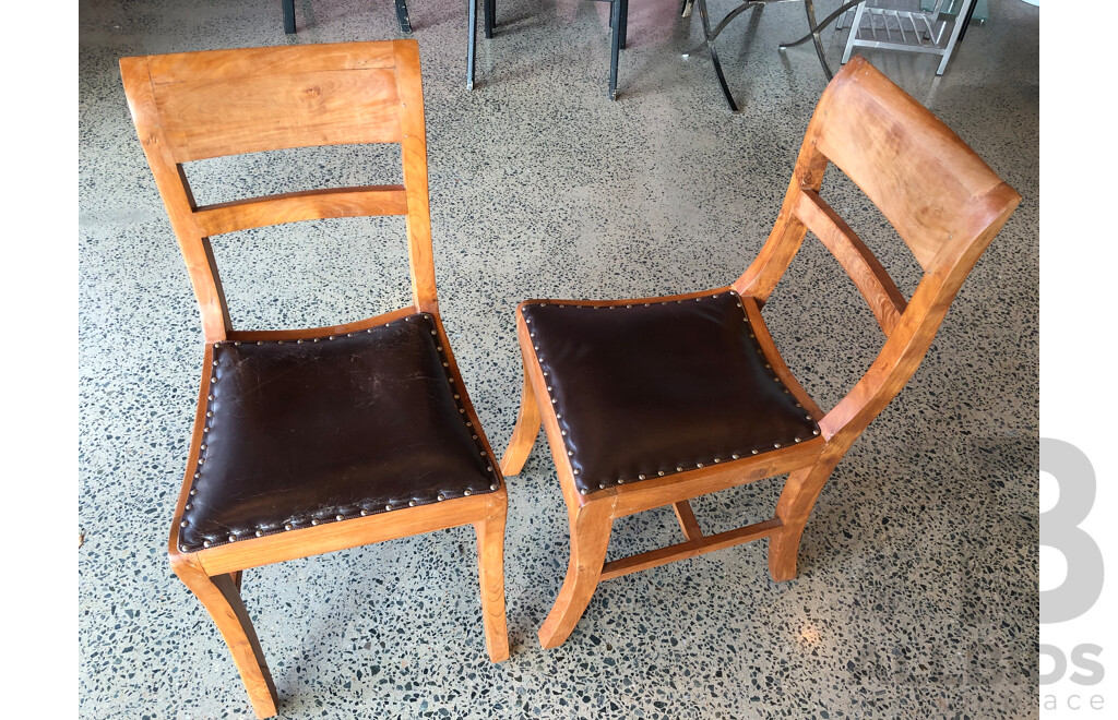 Contempory Cafe Table + 4 Chairs