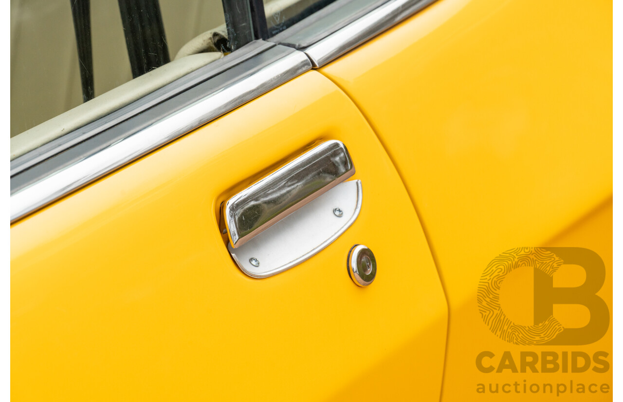 11/1973 Holden HQ Monaro LS 2d Coupe Yellow / Black LS1 V8 5.7L - Modified