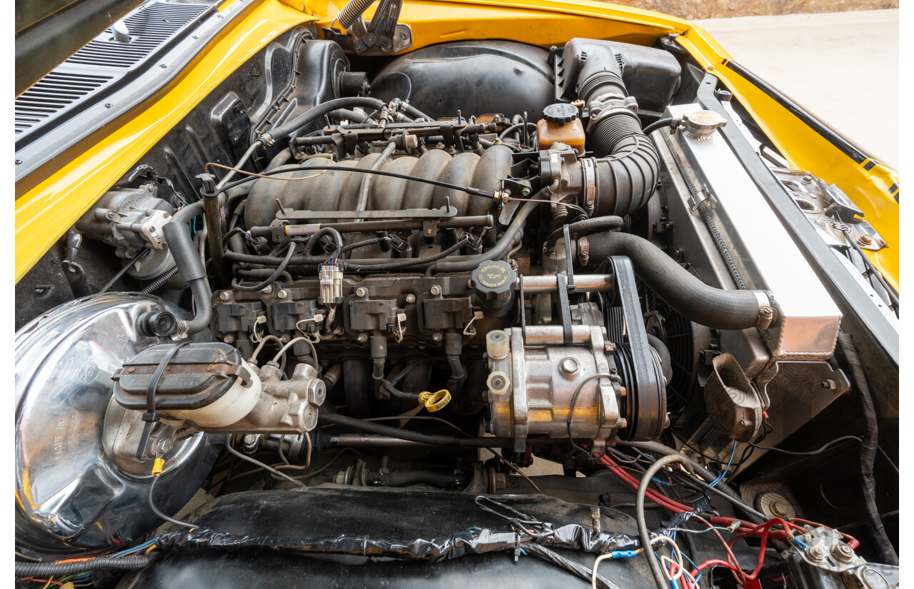 11/1973 Holden HQ Monaro LS 2d Coupe Yellow / Black LS1 V8 5.7L - Modified