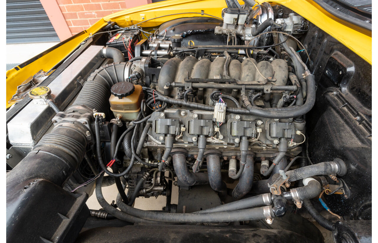 11/1973 Holden HQ Monaro LS 2d Coupe Yellow / Black LS1 V8 5.7L - Modified