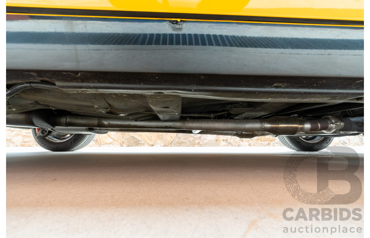 11/1973 Holden HQ Monaro LS 2d Coupe Yellow / Black LS1 V8 5.7L - Modified