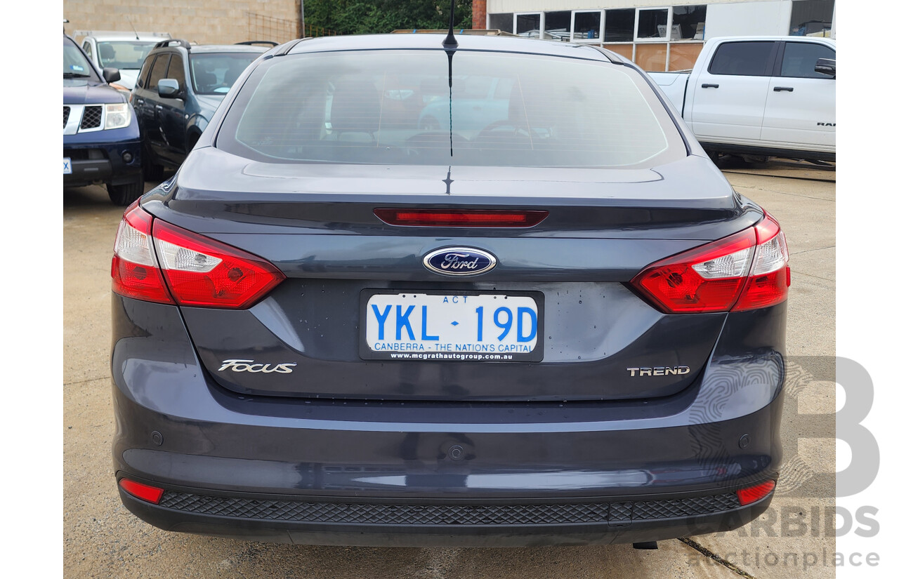 02/2014 Ford Focus Trend LW MK2 UPGRADE 4d Sedan Grey 2.0L