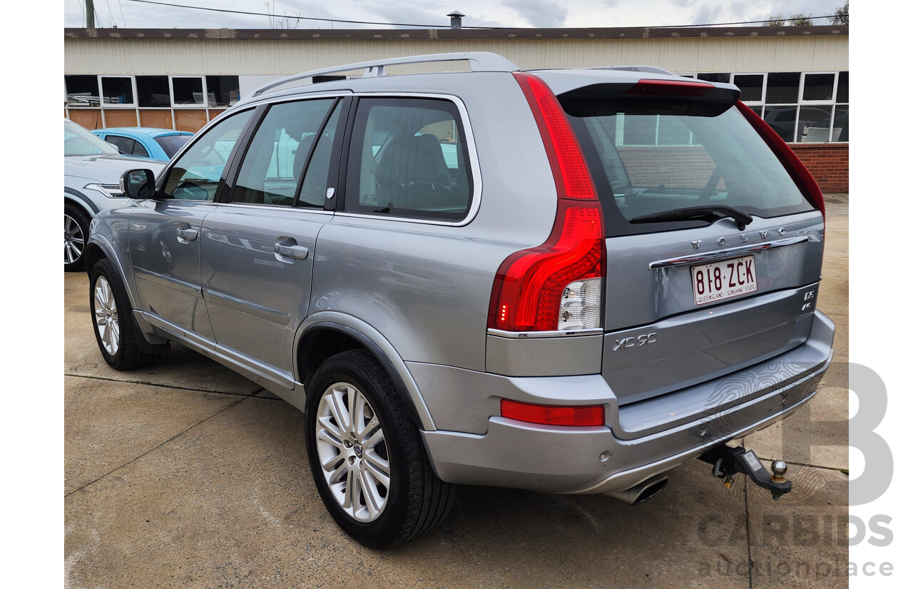 09/2012 Volvo Xc90 D5 Executive MY12 4d Wagon Silver 2.4L