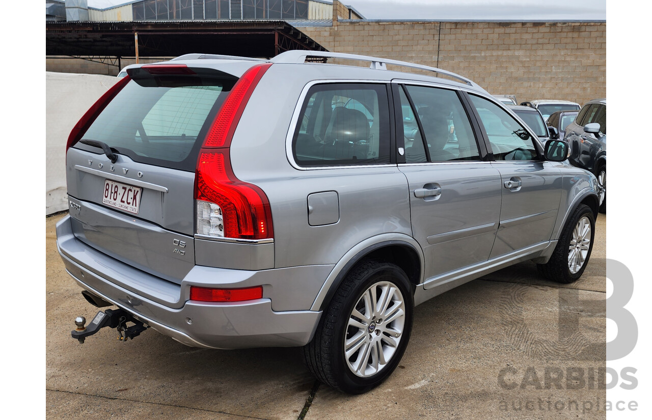 09/2012 Volvo Xc90 D5 Executive MY12 4d Wagon Silver 2.4L