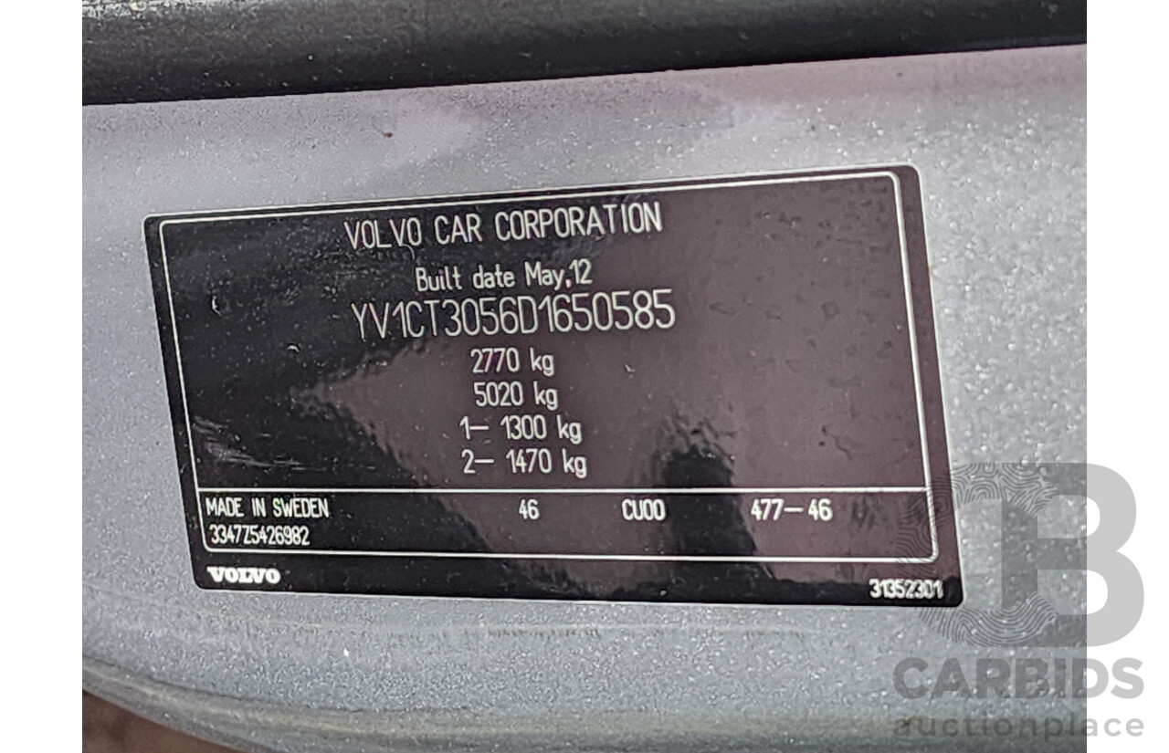09/2012 Volvo Xc90 D5 Executive MY12 4d Wagon Silver 2.4L