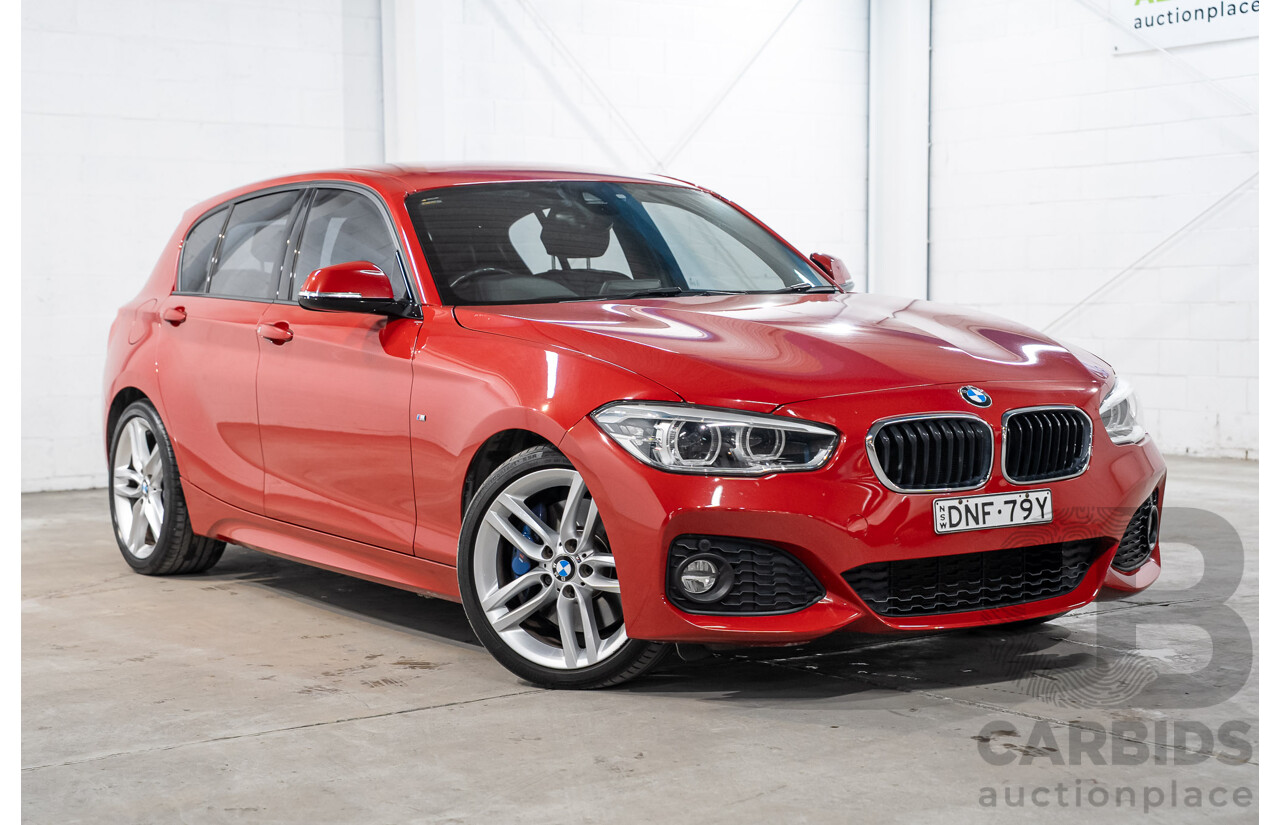 4/2017 BMW 125i M Sport F20 5d Hatchback Melbourne Red Metallic Turbo 2.0L