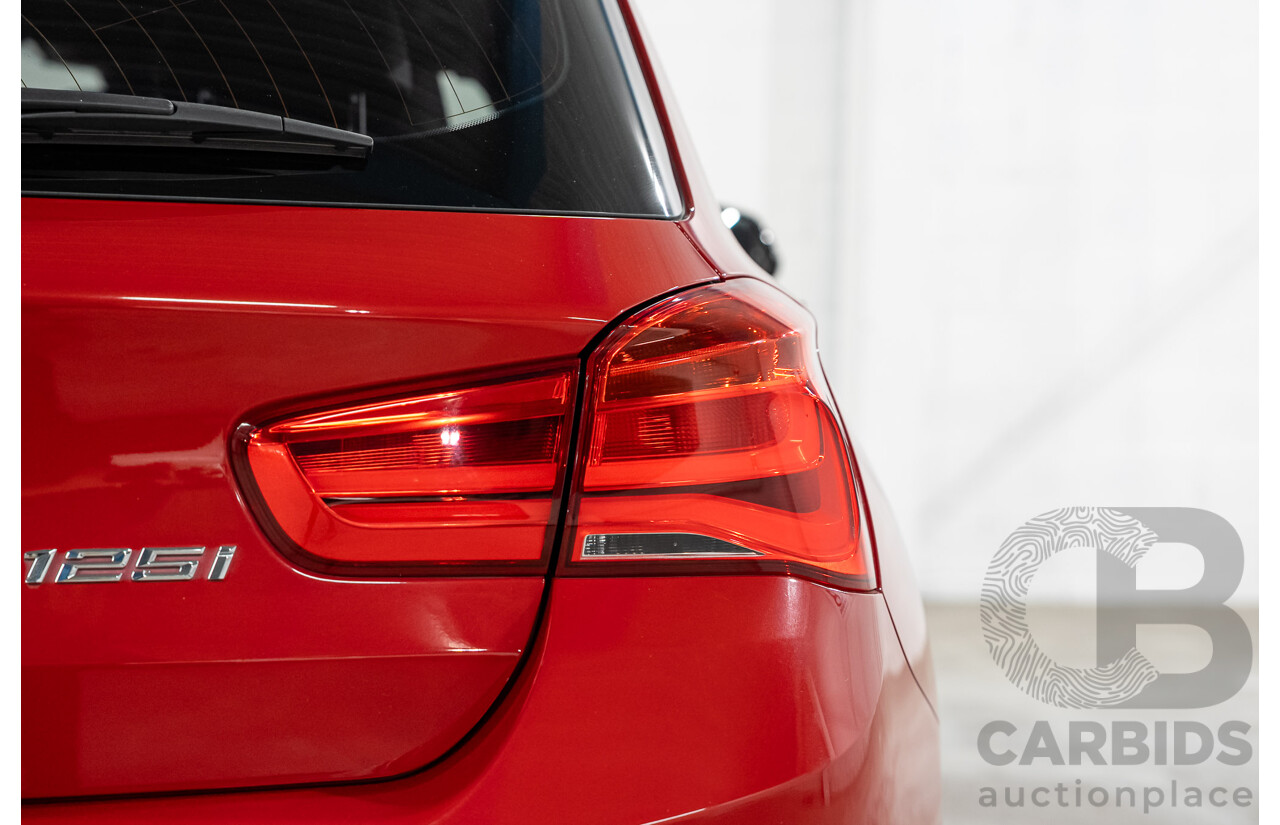4/2017 BMW 125i M Sport F20 5d Hatchback Melbourne Red Metallic Turbo 2.0L