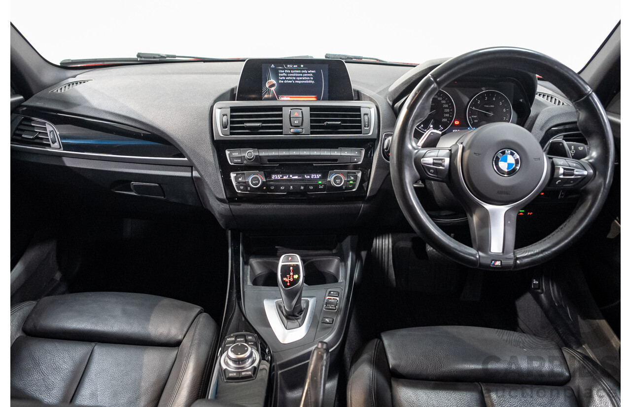 4/2017 BMW 125i M Sport F20 5d Hatchback Melbourne Red Metallic Turbo 2.0L