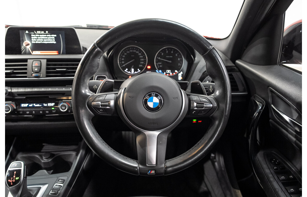 4/2017 BMW 125i M Sport F20 5d Hatchback Melbourne Red Metallic Turbo 2.0L
