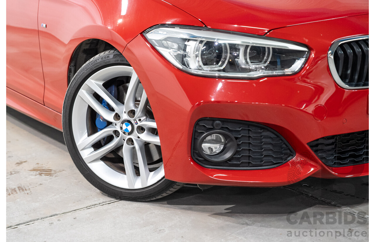 4/2017 BMW 125i M Sport F20 5d Hatchback Melbourne Red Metallic Turbo 2.0L
