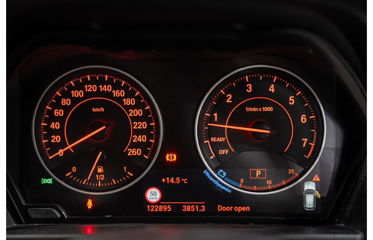 4/2017 BMW 125i M Sport F20 5d Hatchback Melbourne Red Metallic Turbo 2.0L