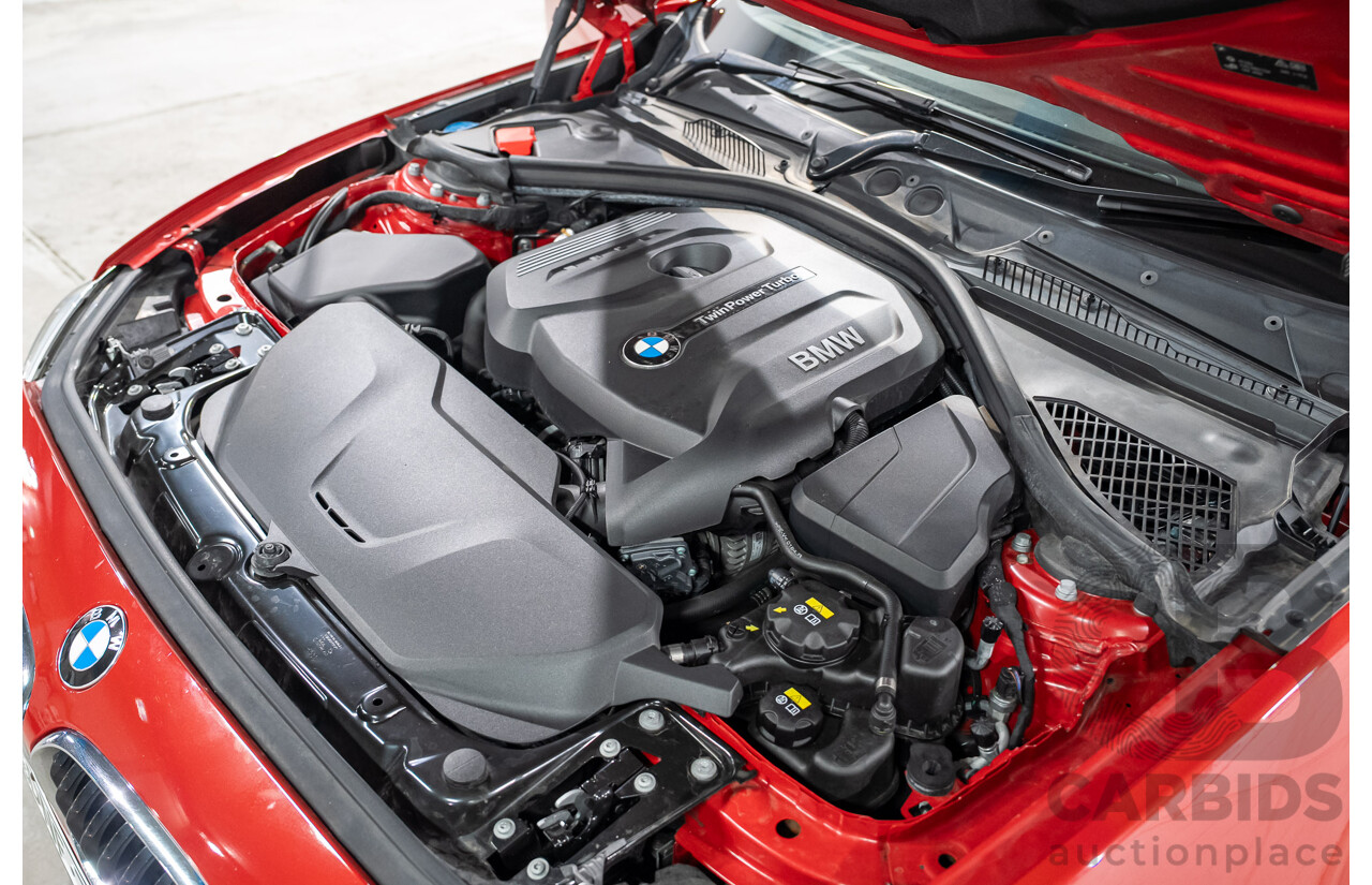 4/2017 BMW 125i M Sport F20 5d Hatchback Melbourne Red Metallic Turbo 2.0L