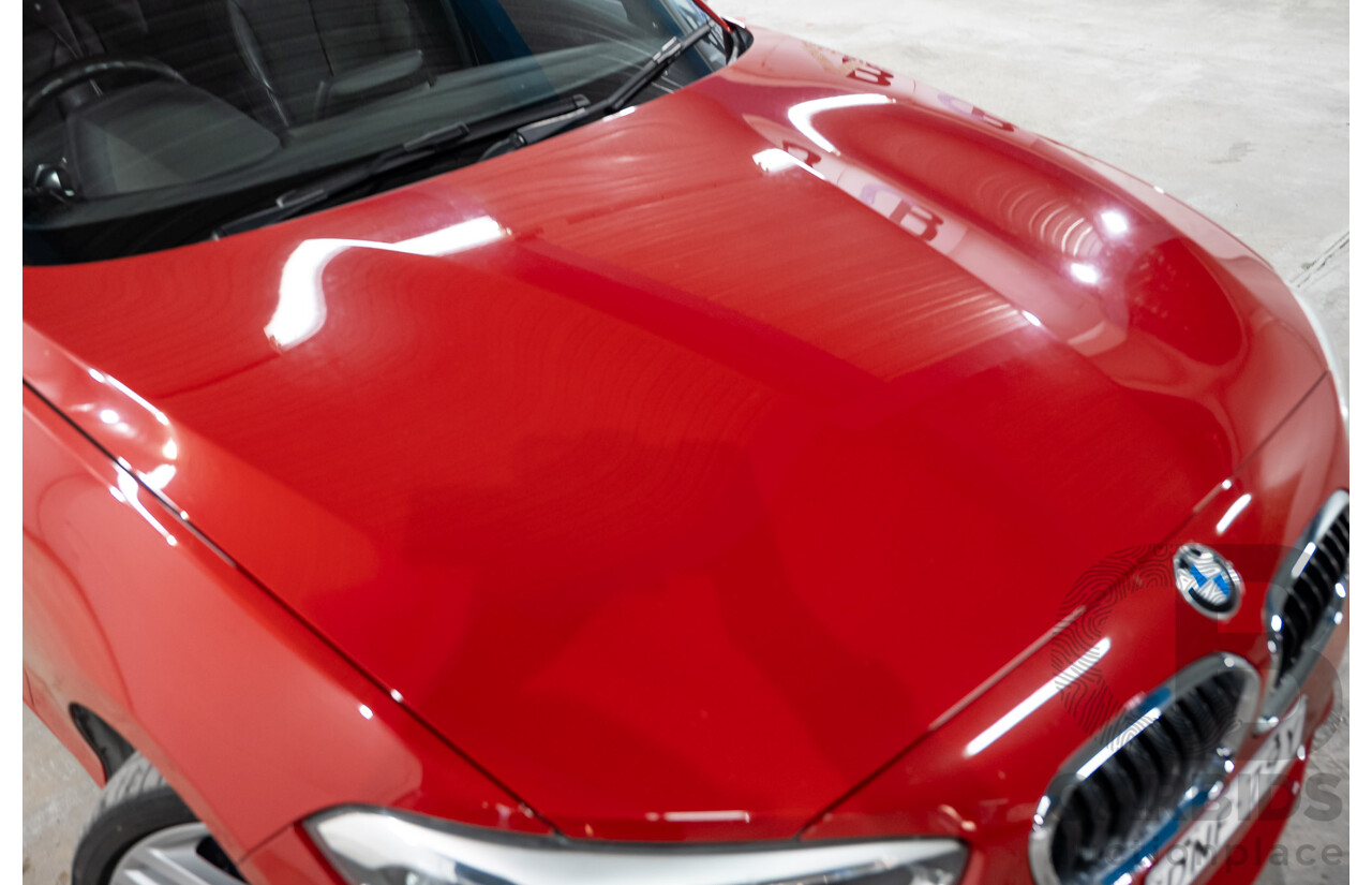 4/2017 BMW 125i M Sport F20 5d Hatchback Melbourne Red Metallic Turbo 2.0L