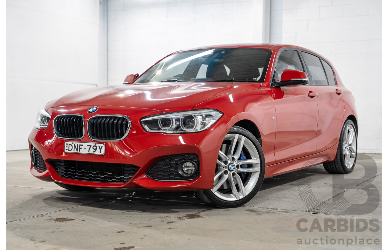 4/2017 BMW 125i M Sport F20 5d Hatchback Melbourne Red Metallic Turbo 2.0L
