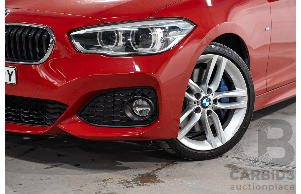 4/2017 BMW 125i M Sport F20 5d Hatchback Melbourne Red Metallic Turbo 2.0L