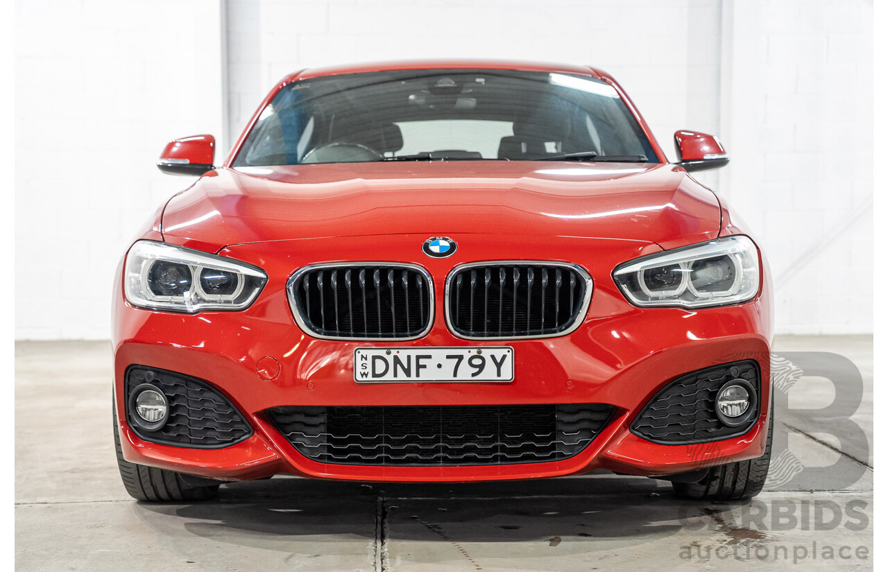4/2017 BMW 125i M Sport F20 5d Hatchback Melbourne Red Metallic Turbo 2.0L