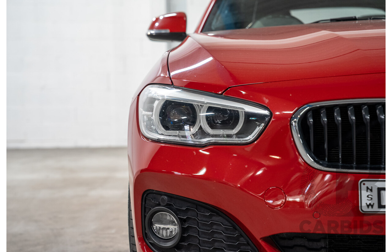 4/2017 BMW 125i M Sport F20 5d Hatchback Melbourne Red Metallic Turbo 2.0L