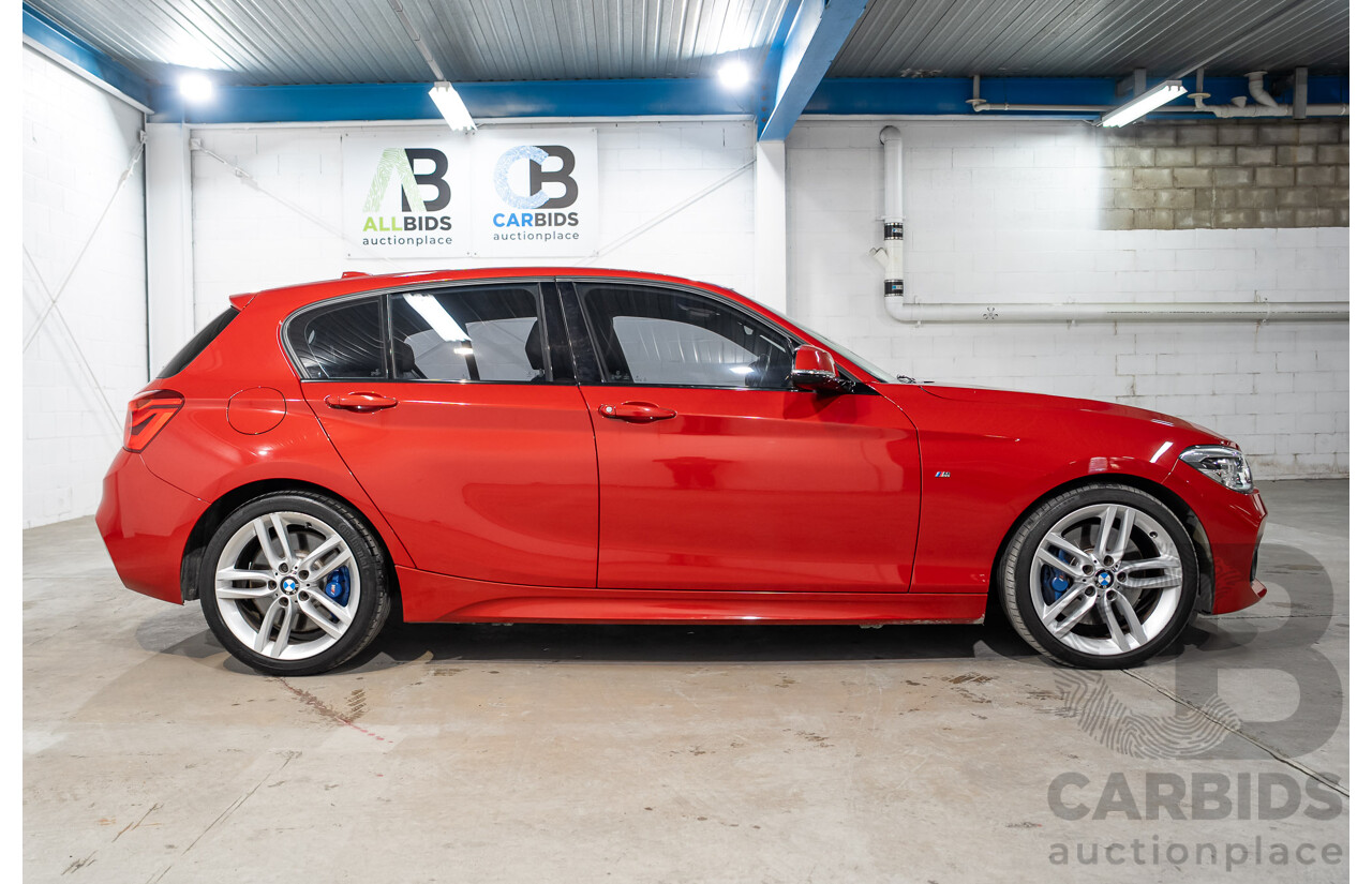 4/2017 BMW 125i M Sport F20 5d Hatchback Melbourne Red Metallic Turbo 2.0L