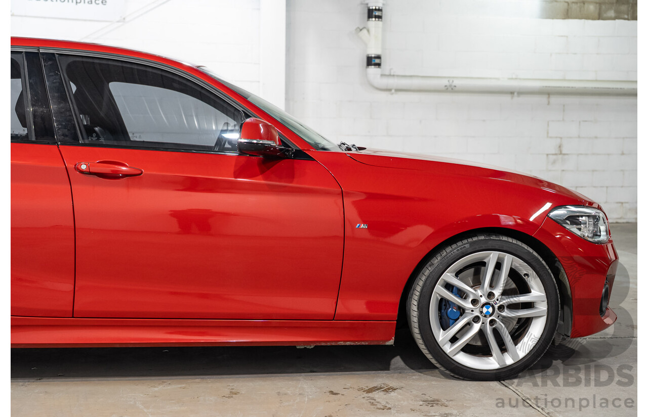 4/2017 BMW 125i M Sport F20 5d Hatchback Melbourne Red Metallic Turbo 2.0L
