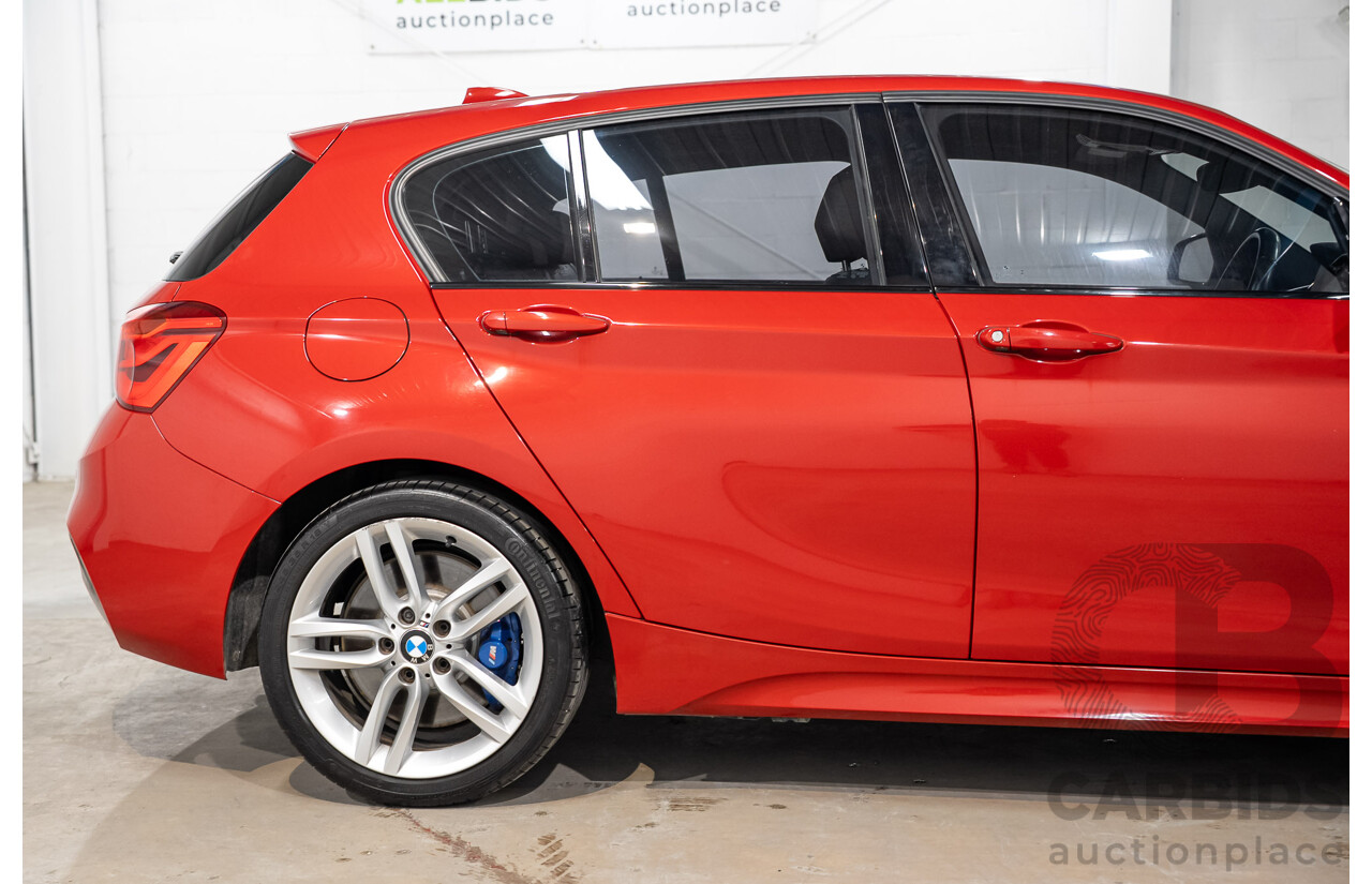 4/2017 BMW 125i M Sport F20 5d Hatchback Melbourne Red Metallic Turbo 2.0L