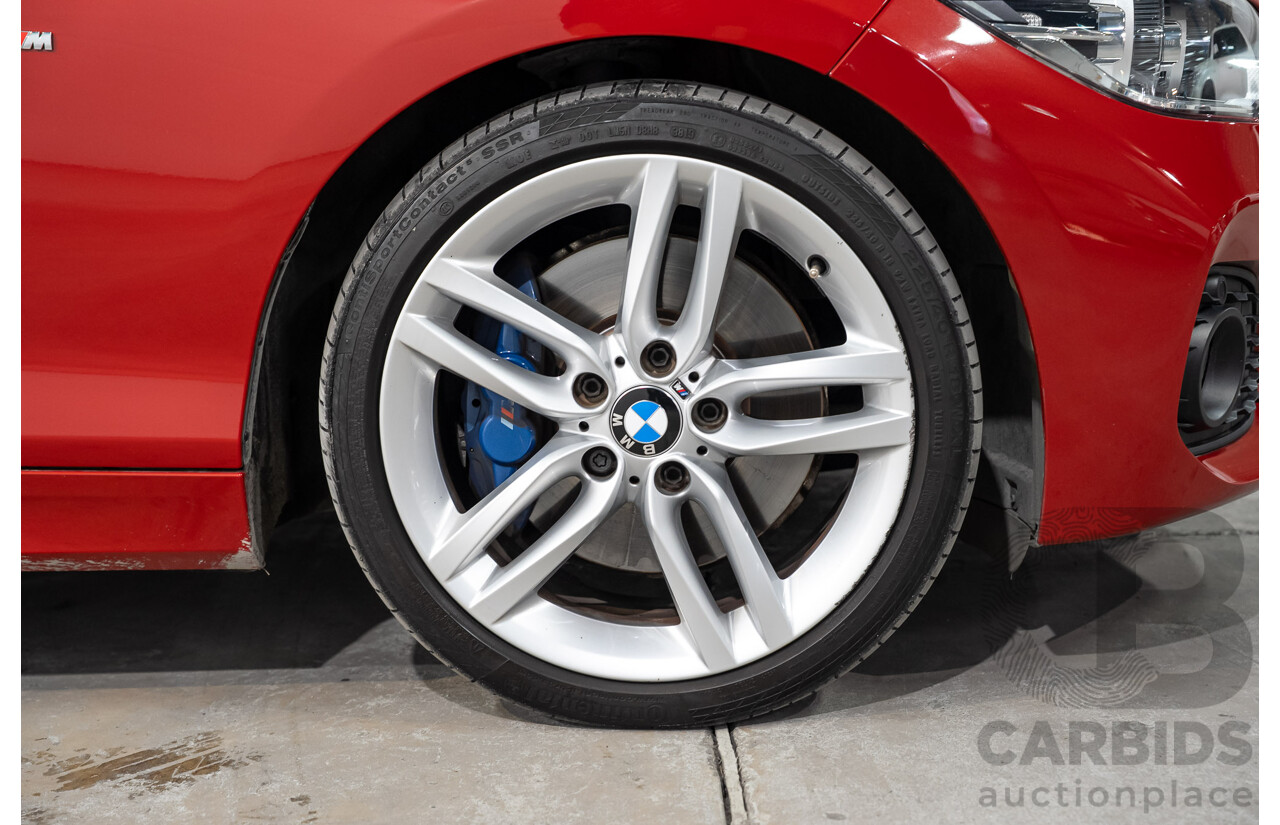 4/2017 BMW 125i M Sport F20 5d Hatchback Melbourne Red Metallic Turbo 2.0L