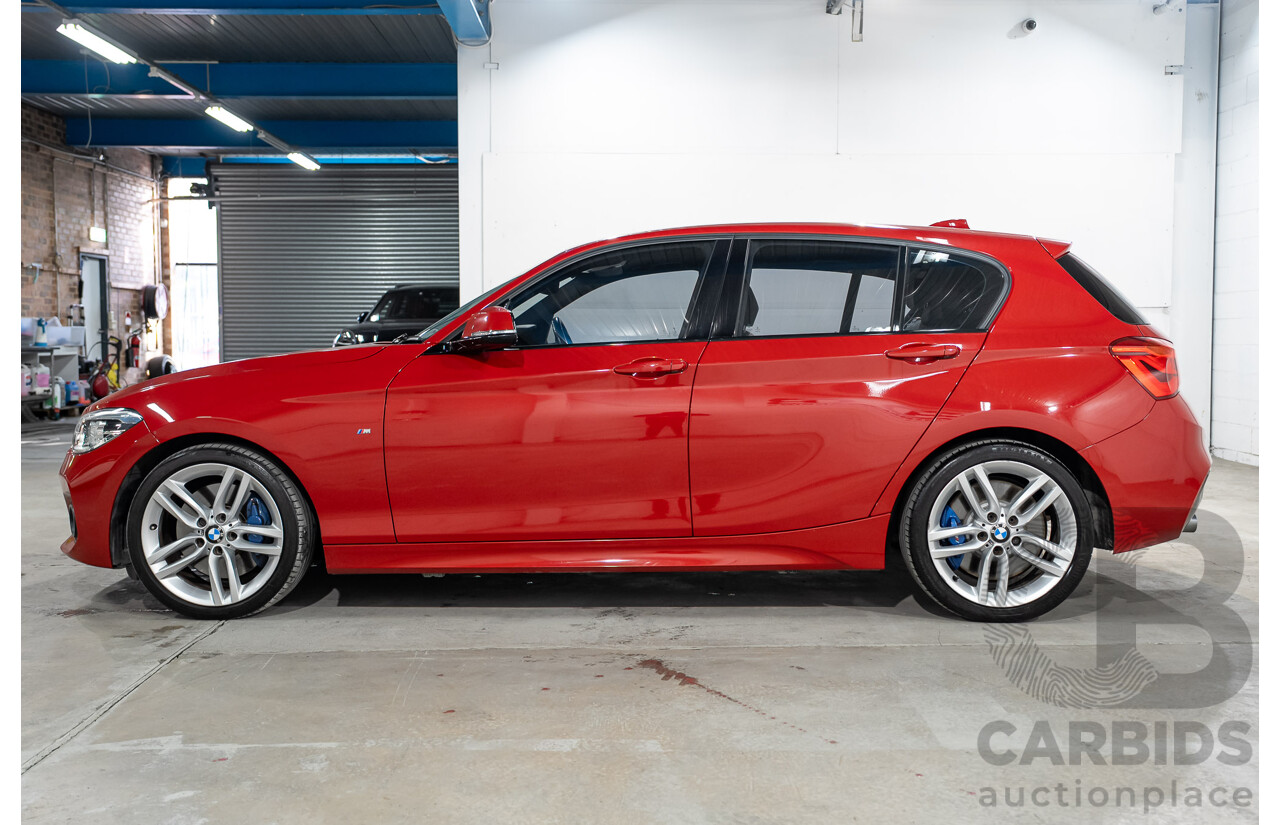 4/2017 BMW 125i M Sport F20 5d Hatchback Melbourne Red Metallic Turbo 2.0L