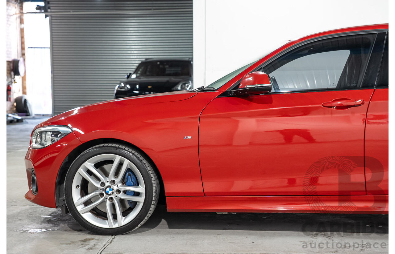 4/2017 BMW 125i M Sport F20 5d Hatchback Melbourne Red Metallic Turbo 2.0L