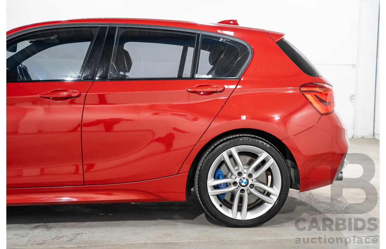 4/2017 BMW 125i M Sport F20 5d Hatchback Melbourne Red Metallic Turbo 2.0L