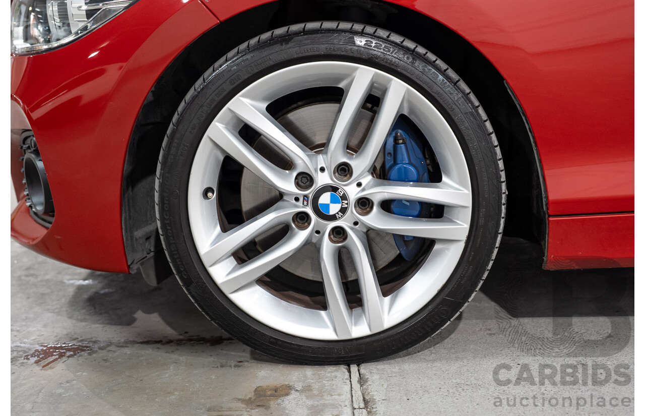 4/2017 BMW 125i M Sport F20 5d Hatchback Melbourne Red Metallic Turbo 2.0L