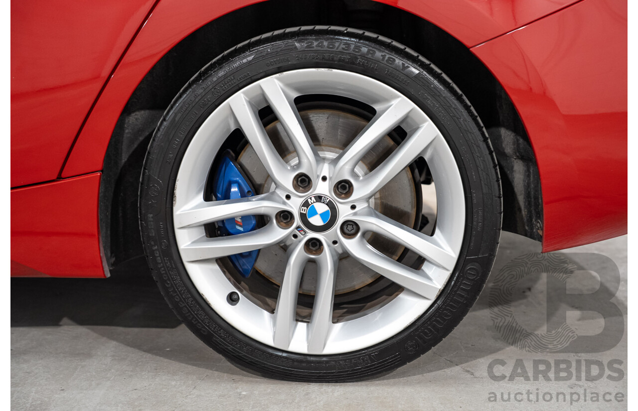 4/2017 BMW 125i M Sport F20 5d Hatchback Melbourne Red Metallic Turbo 2.0L