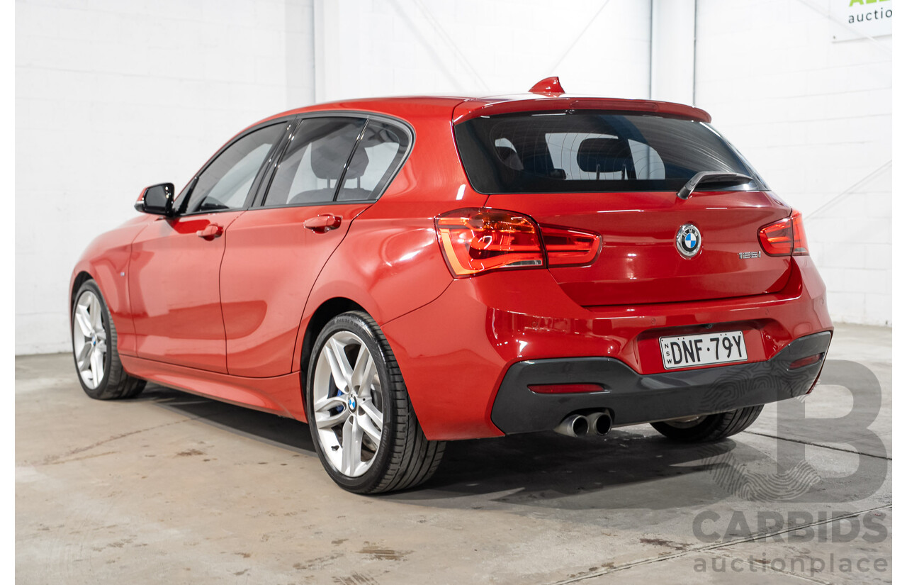 4/2017 BMW 125i M Sport F20 5d Hatchback Melbourne Red Metallic Turbo 2.0L