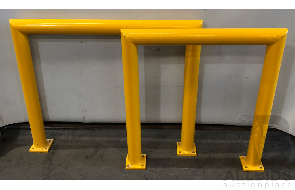 U Shaped Bollards - 920mm Tall - Lot of Two