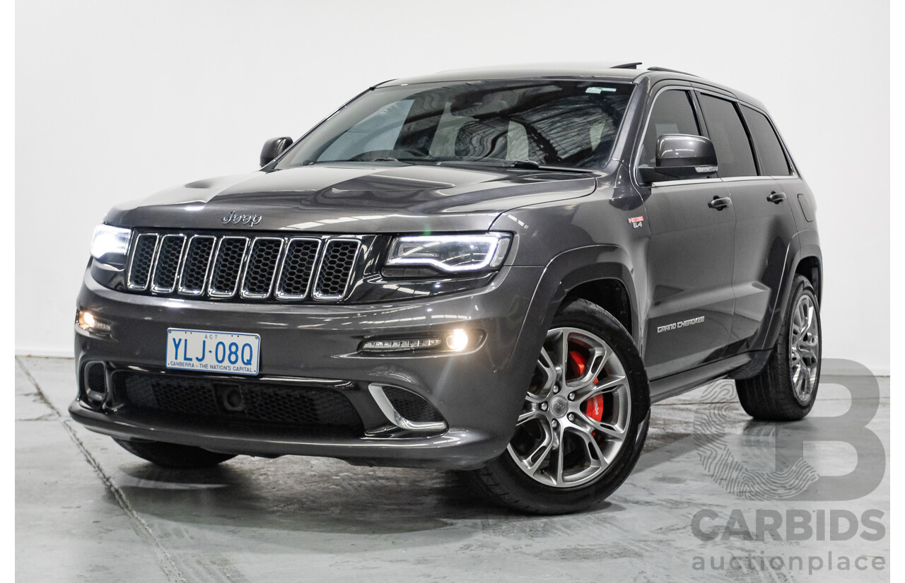 03/2014 Jeep Grand Cherokee SRT V8 (4WD) WK 4D Wagon Granite Crystal Metallic 6.4L