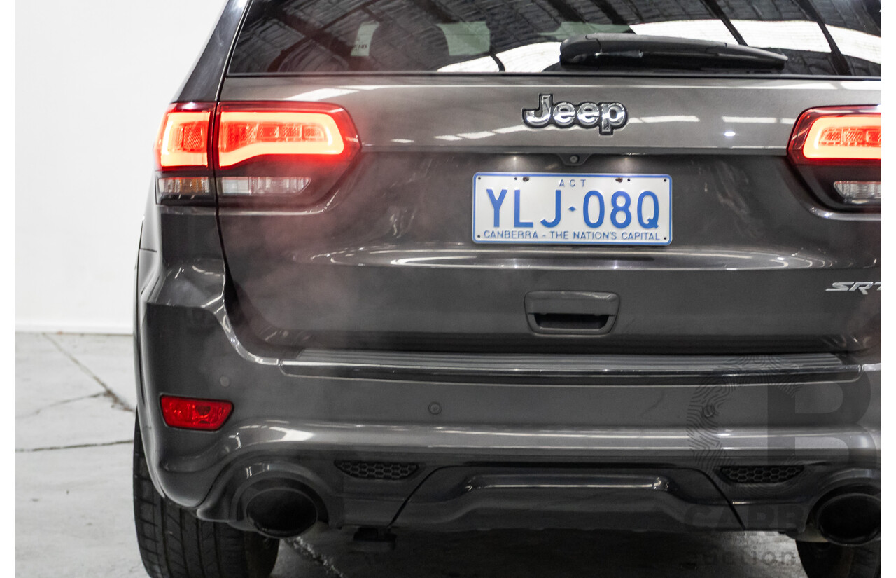 03/2014 Jeep Grand Cherokee SRT V8 (4WD) WK 4D Wagon Granite Crystal Metallic 6.4L