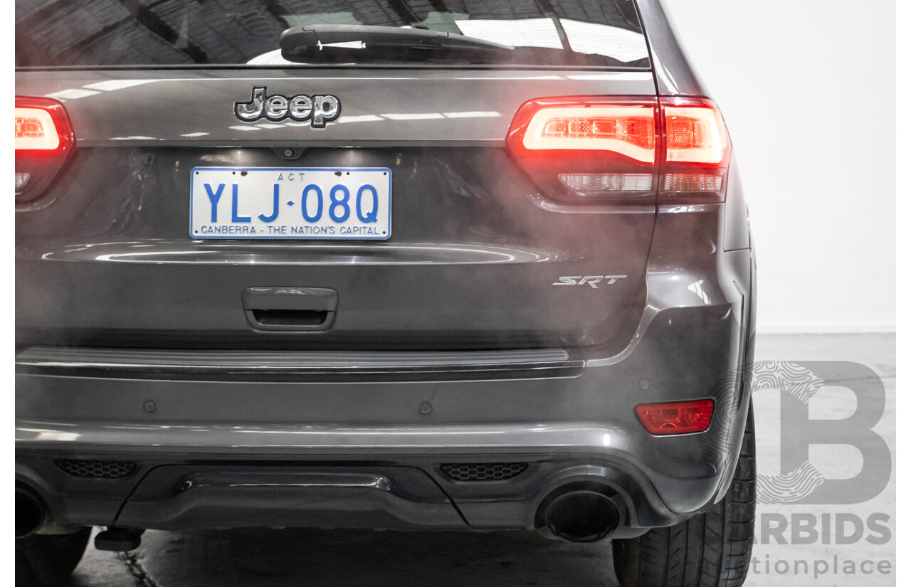 03/2014 Jeep Grand Cherokee SRT V8 (4WD) WK 4D Wagon Granite Crystal Metallic 6.4L