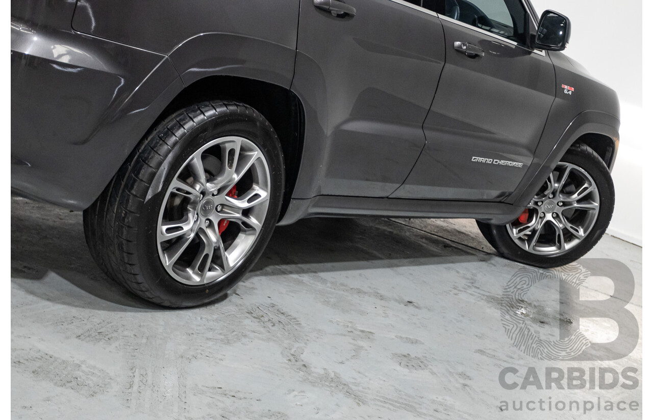 03/2014 Jeep Grand Cherokee SRT V8 (4WD) WK 4D Wagon Granite Crystal Metallic 6.4L